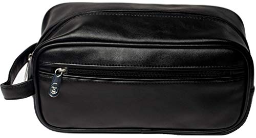 BAKBLADE Leather Travel Bag, Compatible with 2.0 Elite Back Shaver & Bodblade (Shavers are Sold Separately) Beauty and Personal Care BAKBLADE
