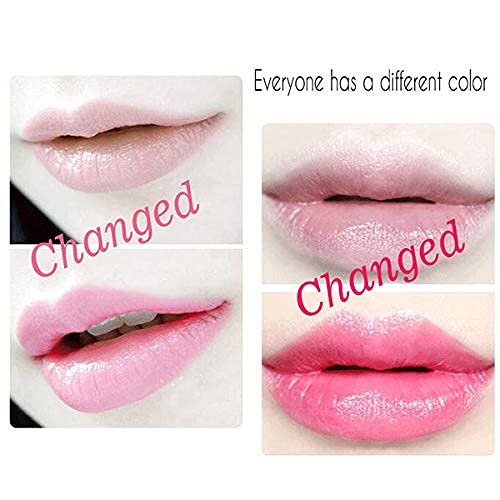 BestLand 6 Pcs/Set Flower Jelly Lipstick Set Temperature Change Moisturizer Long Lasting Nutritious Balm Magic Color Change Lip Gloss Beauty & Personal Care BestLand