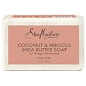 Sheamoisture Bar Soap for Dull, Dry Skin Coconut and Hibiscus Sulfate Free Soap Bar 8 oz Beauty & Personal Care Shea Moisture