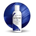Adore Semi Permanent Hair Color (176 Ocean Blue) | Vegan & Cruelty-Free Blue Hair Dye | No Ammonia, No Peroxide, No Alcohol | 4 Fl Oz Beauty & Personal Care Adore