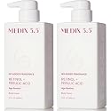 MEDIX Fragrance Free Retinol Face Moisturizer & Body Lotion Crepey Skin Care Treatment | Anti Aging Firming Retinol Cream For Face Targets Loose Crepe Beauty & Personal Care Medix 5.5