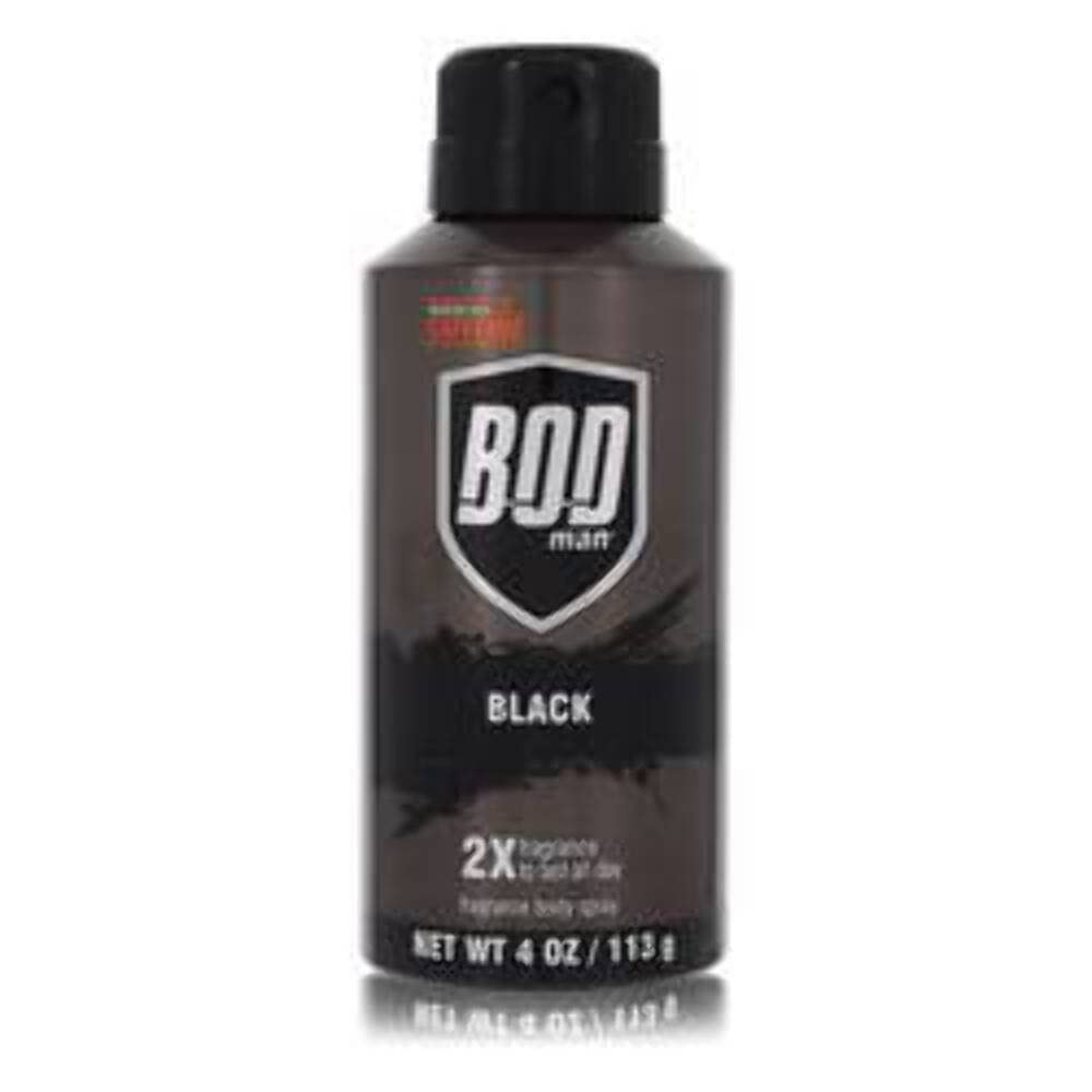 BOD man Black Fragrance Body Spray for Men, 8 Fl Oz Beauty & Personal Care BOD Man