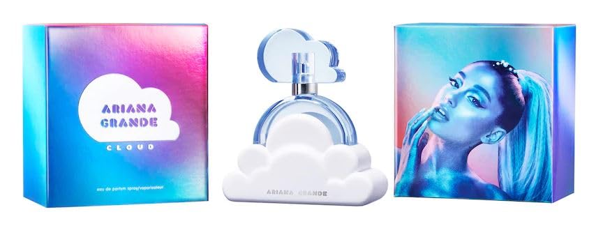 Ariana Grande Cloud Eau de Parfum, Gourmand Fragrance , Notes of Lavender, Coconut, Vanilla, Pear, Women's Perfume Beauty & Personal Care Ariana Grande