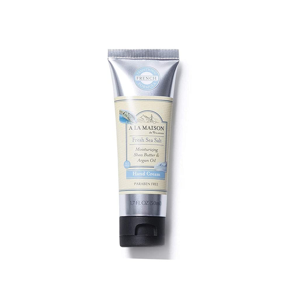 A LA MAISON Moisturizing Cream, Fresh Sea Salt - Uses: Hand, Argan Oil, Pure Shea Butter, Essential Oils, Plant Based, Cruelty-Free, SLS and Paraben Beauty & Personal Care A LA MAISON