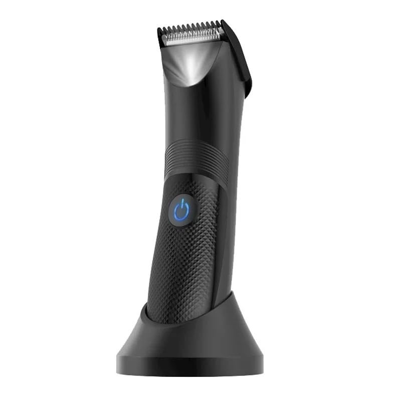 KNPSJJRHF Mens Hair Clippers, Groin Area Hair Trimmer Lawn Mower Ceramic Blade Waterproof Wet Dry Hair Clippers Pubic Armpit Body Hair Beauty and Personal Care KNPSJJRHF