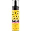 Got2B Curled Flexible Curl Foam, 6.7 Fl Oz, Hair Mousse for Frizz Control and Heat Protection, Lightweight Hold, No-Crunch Definition for Wavy & Curly Beauty & Personal Care Got2B