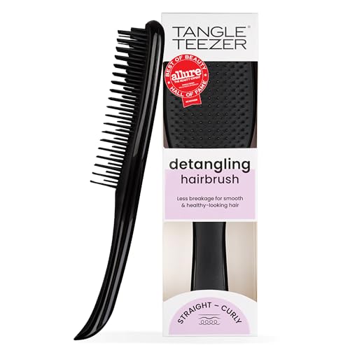 Tangle Teezer Ultimate Detangler Brush, Straight to Wavy, Liquorice Black Beauty and Personal Care TANGLE TEEZER Default Title
