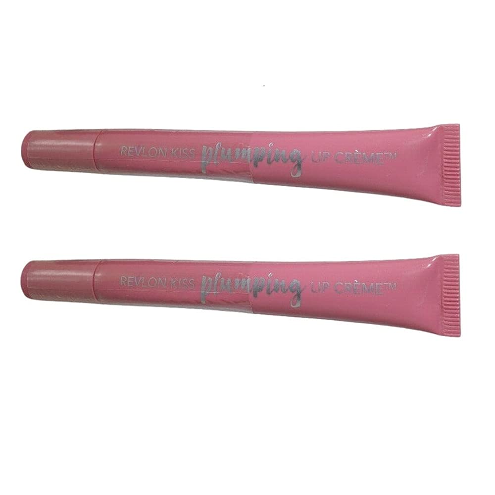 Pack of 2 Revlon Kiss Plumping Lip Creme, Peony Buff 5302 Beauty & Personal Care REVLON