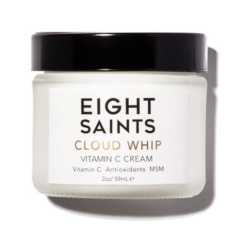 Eight Saints Skincare Cloud Whip Vitamin C Face Moisturizer Day Cream, Natural and Organic Face Cream For Women, Anti Aging Cream For Face To Reduce Beauty & Personal Care Eight Saints