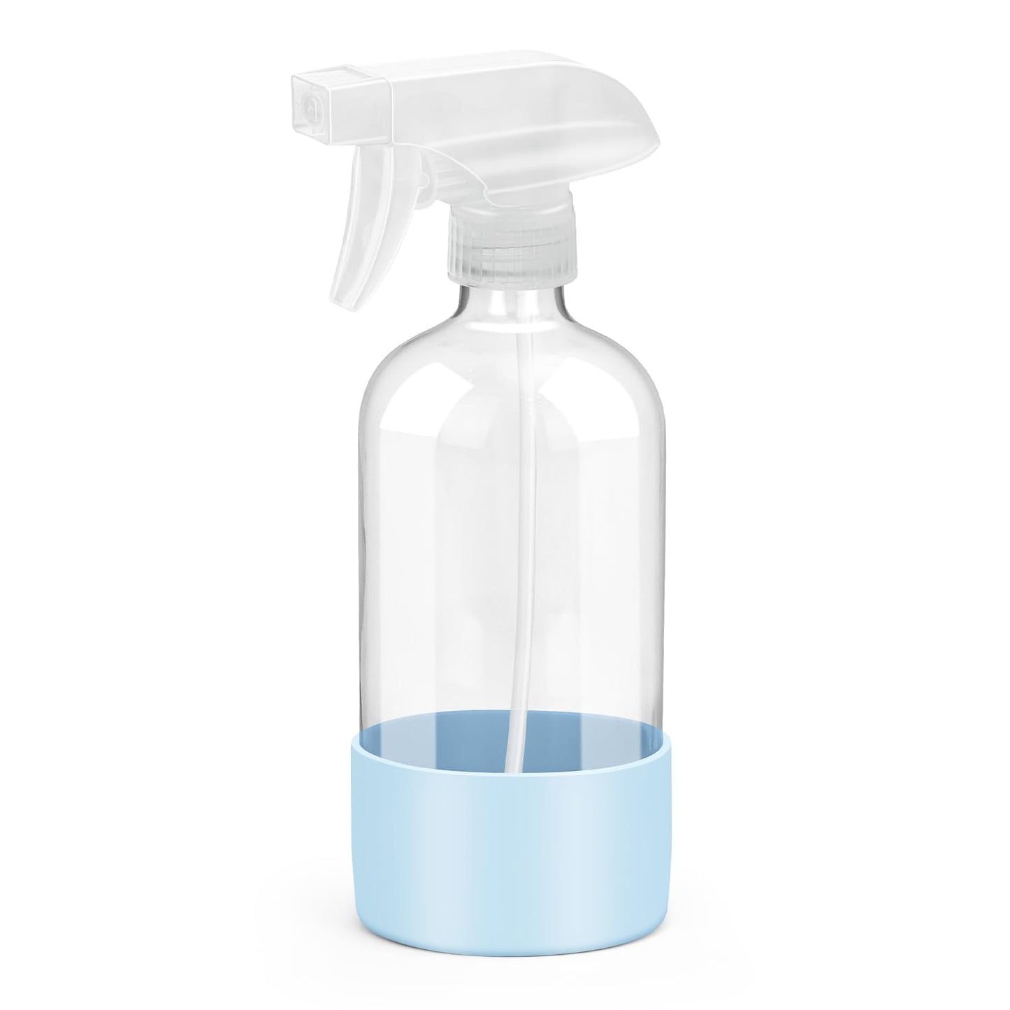 Rionisor Glass Spray Bottles with Silicone Sleeve Protection, Empty 16 oz Refillable Containers, Reusable Spray Bottles with Adjustable Nozzle Beauty and Personal Care Rionisor