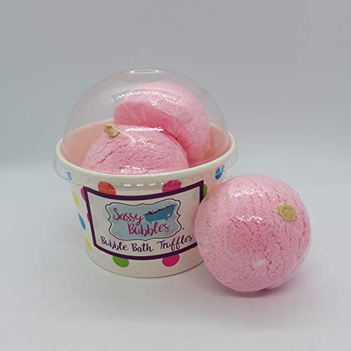 Bath Bomb Products - Bubble Bath Truffles: Cherry Almond 3 Pack Bath Truffles by Dead Sea Spa Care, Bubble Bath, Bubble Truffles, Bath Truffle Beauty and Personal Care Dead Sea Spa Care