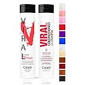 Celeb Luxury Viral Duo Color Depositing Colorwash Shampoo & Conditioner Set + Bondfix Bond Rebuilder, Semi Permanent Hair Color, Vegan Hair Dye Beauty & Personal Care Celeb Luxury