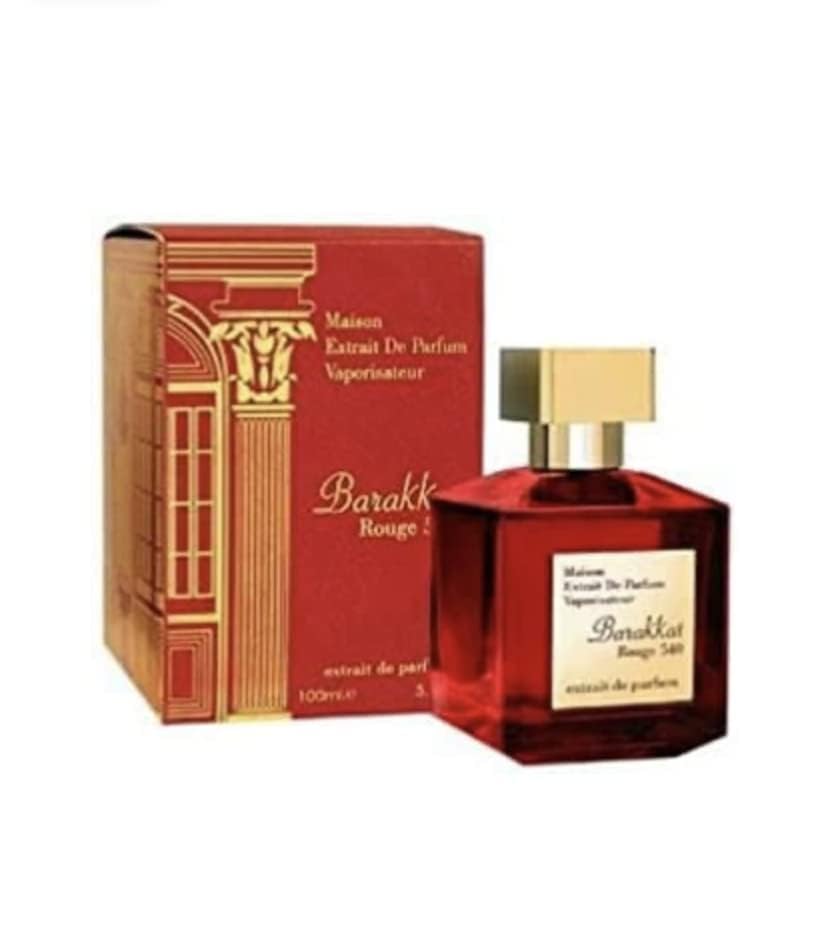 Fragrance World Barakkat Rouge 540 by Maison Alhambra for Women - 3.4 oz Extrait De Parfum Spray Beauty & Personal Care Maison Alhambra