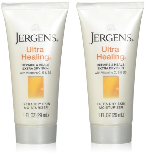 Jergens Ultra Healing Dry Skin Moisturizer, Travel Size Body and Hand Lotion, for Extra Dry Skin, Use After Washing Hands, HYDRALUCENCE blend Beauty & Personal Care Jergens