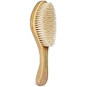 GranNaturals Soft Bristle Hair Brush - Curved Boar Bristle Vintage Style Hairbrush for 360 Waves, Sleek Slick Back Ponytail & Bun, Smoothing, Fades Beauty & Personal Care GranNaturals