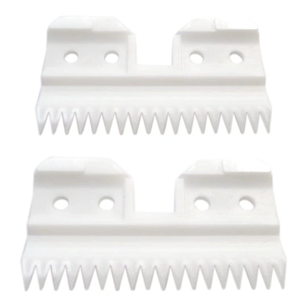 2023 Upgraded Professional Replacement Blade Cutter for Oster Fast Feed, 18 Teeth Ceramic Moving Blade 2pcs Beauty and Personal Care USonline911