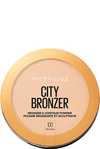 Maybelline New York City Bronzer Powder Makeup, Bronzer and Contour Powder, 100, 0.32 oz. Beauty & Personal Care MAYBELLINE