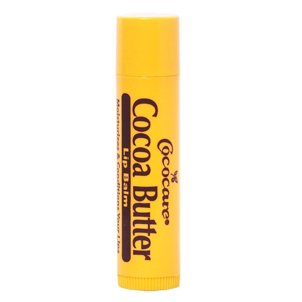 Cococare Cocoa Butter Lip Balm - The Little Yellow Stick Enriched with Natural Cocoa Butter - Conditions & Protects Lips with Hydrating Formula Beauty & Personal Care COCOCARE