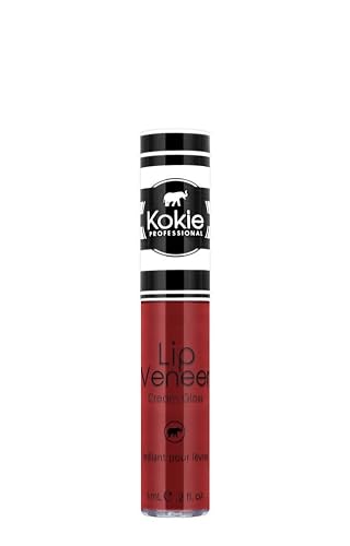 Kokie Cosmetics Lip Veneer Cream Lip Gloss, Fired Up, 0.2 Fluid Ounce Beauty & Personal Care Kokie