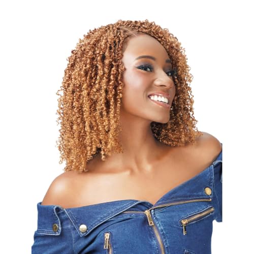 Zury Sis Braided Hd Lace Front Wig Glueless 13X4 Diva Lace Yanky Twist (Color : 2 Dark Brown)