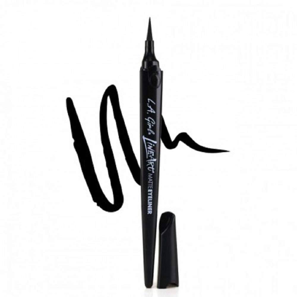 L.A. Girl Line Art Matte Eyeliner, Intense Black GLE712 Beauty & Personal Care L.A. Girl