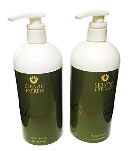 Keratin Express Sulfate Free Shampoo Ultra Hydrating Conditioner (Set of 2), 32 fl oz Beauty & Personal Care Keratin Express