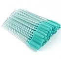 Apothie 50 Pieces Silicone Disposable Mascara Eyelash Wands - Eyebrow & Lash Extension Spoolie Brushes, Comb Separator, Microblading Tool, Applicator Beauty & Personal Care Apothie