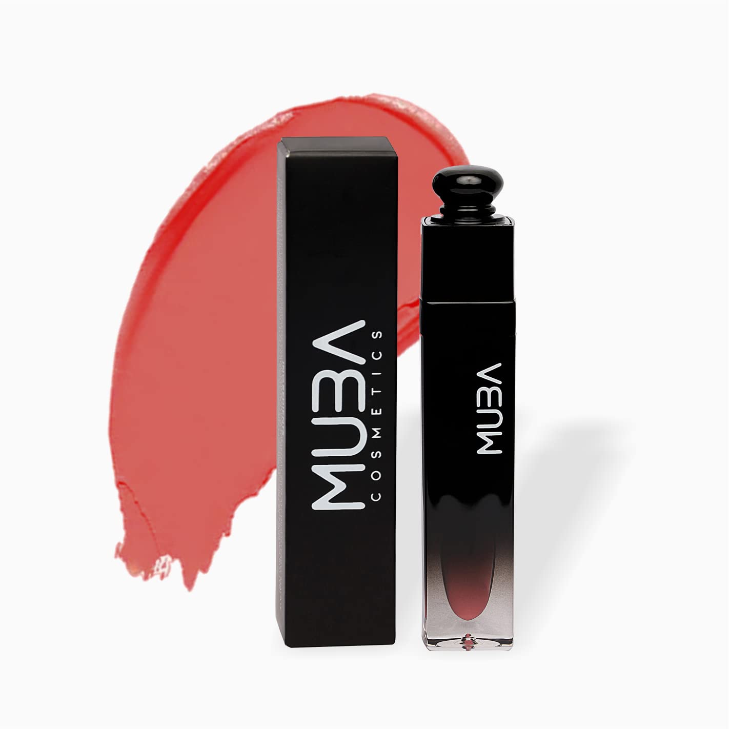 MUBA COSMETICS Liquid Lipstick - 24 Hour Waterproof Long Lasting, None- Transferable & High-Pigment Lip Makeup, Lipstick for Women - Liquid Lipsticks Beauty & Personal Care MUBA