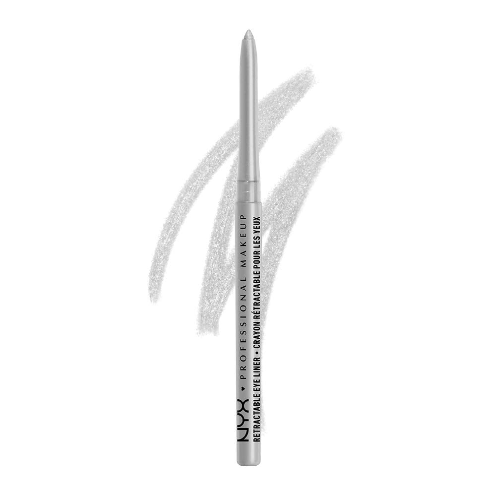 NYX PROFESSIONAL MAKEUP Mechanical Eyeliner Pencil, Silver Beauty & Personal Care NYX PROFESSIONAL MAKEUP