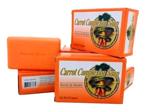 Carrot Complexion Soap - 3 Pcs. Beauty & Personal Care Savon De Beaute