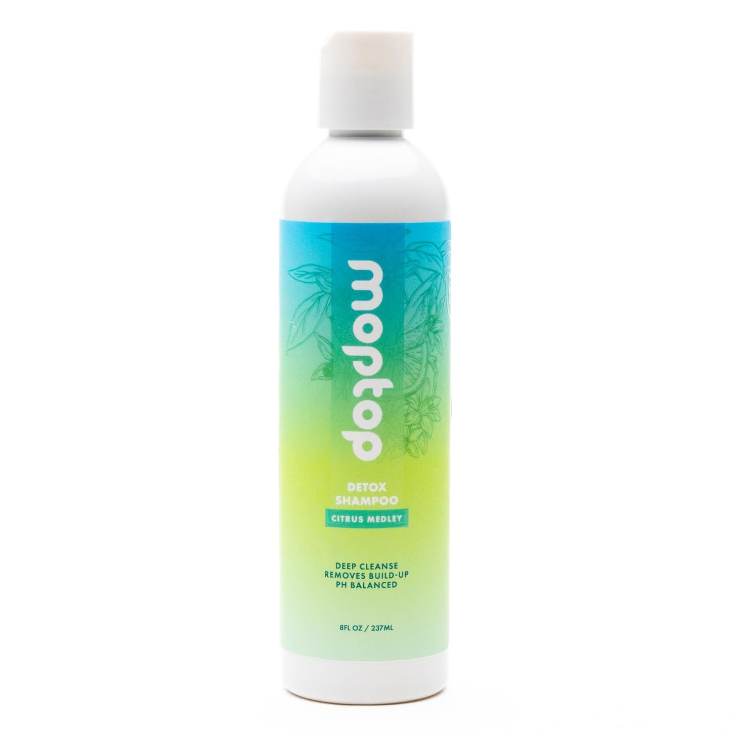 MopTop Detox Shampoo - Scalp Clarifying Shampoo for Build Up, Hard Water, Dirt & Oil, Sulfate & Paraben Free Hair Care for All Hair Types - Thin Beauty & Personal Care MopTop