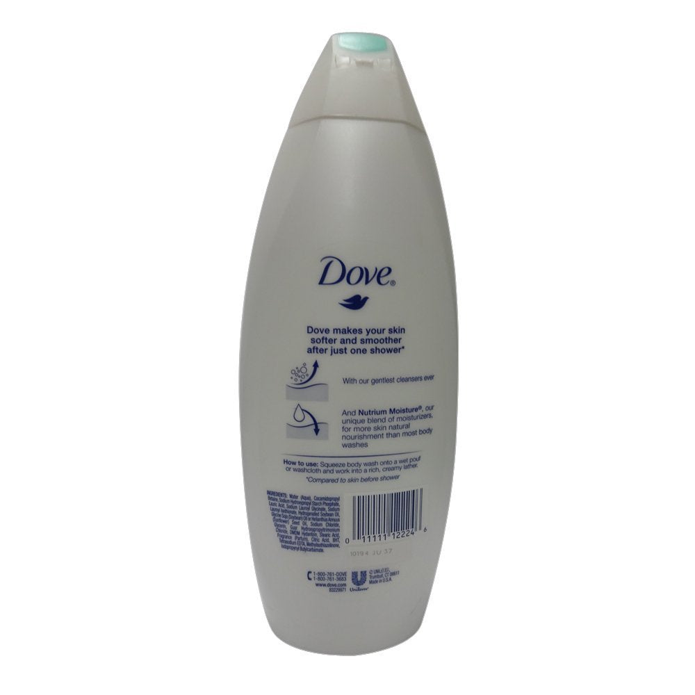 Dove Body Wash 22 Ounce Sensitive Skin Unscented (650ml) (6 Pack) Beauty & Personal Care Dove