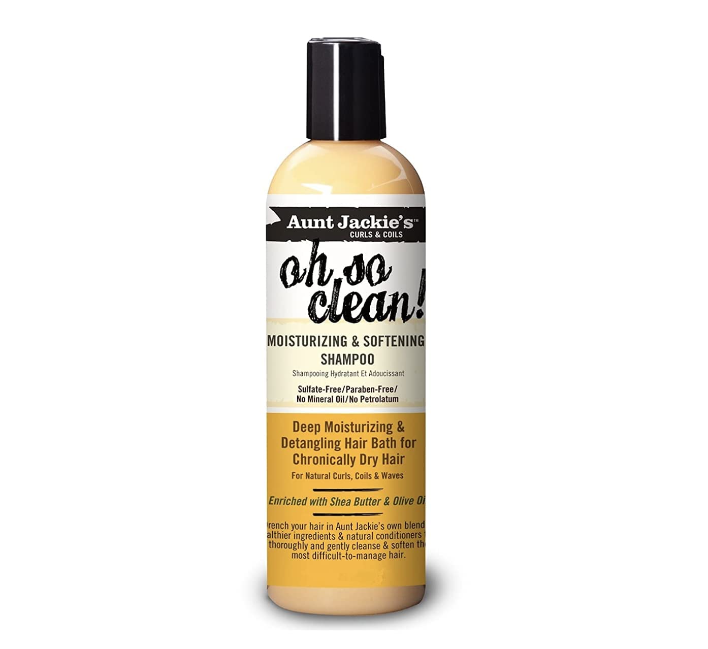 Aunt Jackie's oh so clean! 6oz - Moisturizing & Softening Shampoo Beauty & Personal Care Aunt Jackie's