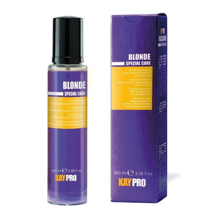 KAYPRO BLONDE - Streaked Hair- SHAMPOO 350ML+CONDITIONER 350ML+ SERUM100ML - SET, Blue Beauty & Personal Care KAYPRO