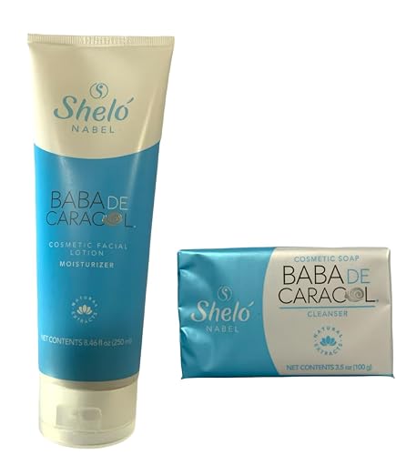Sheló NABEL Kit BABA DE CARACOL FACIAL LOTION/BABA DE CARACOL SOAP Beauty & Personal Care Sheló NABEL