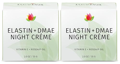 REVIVA LABS - Elastin + DMAE Night Créme 2PK (2.oz) Beauty & Personal Care Reviva Labs