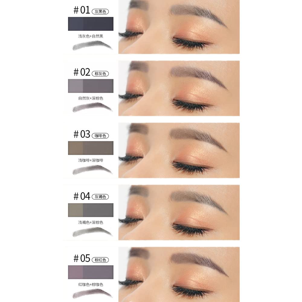 SNOVO Professional eyebrow Palette Eyebrow makeup is available in 5 colors (04# Taupe) Beauty & Personal Care SNOVO