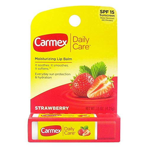Carmex Click-Stick Moisturizing Lip Balm SPF 15 Strawberry 0.15 oz (Pack of 12) Beauty and Personal Care Carmex