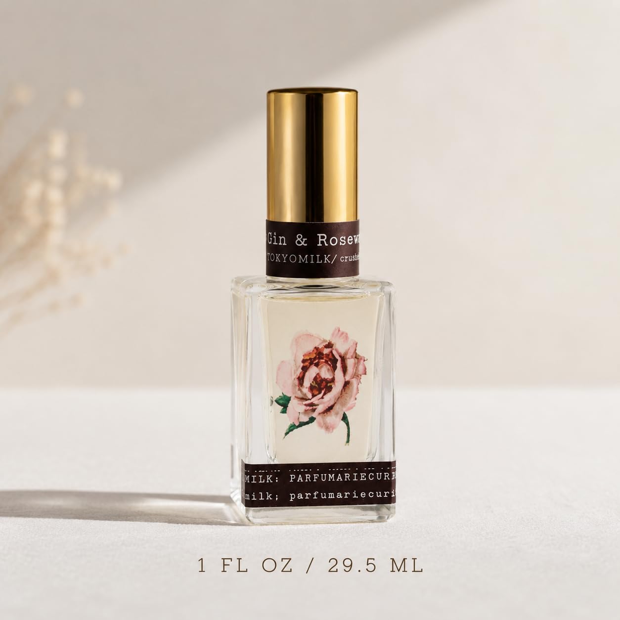 TOKYOMILK Gin & Rosewater Eau de Parfum, 1 fl. oz, 29.5 ml - Citrus Zest, Rosewood, Mimosa & Mandarin - A Beautiful Balance, Women’s Perfume, Eau de Beauty & Personal Care TOKYOMILK