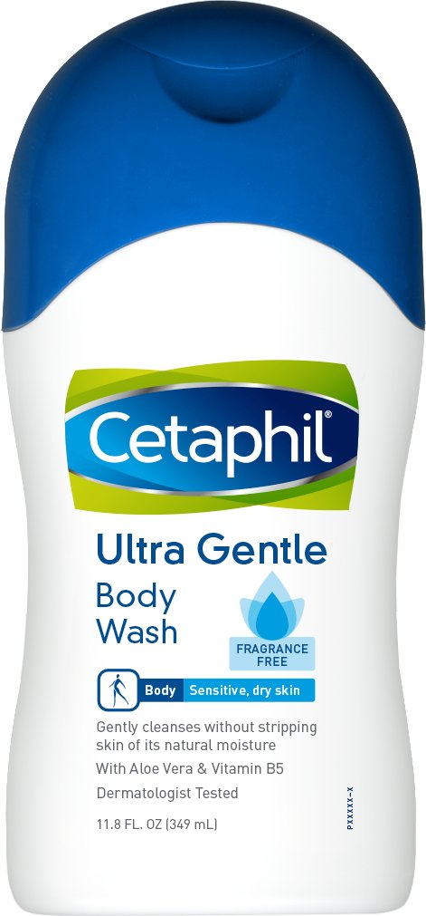 Cetaphil Fragrance Free Ultra Gentle Body Wash, 11.8 Fl Oz (Pack of 1) Beauty & Personal Care Cetaphil