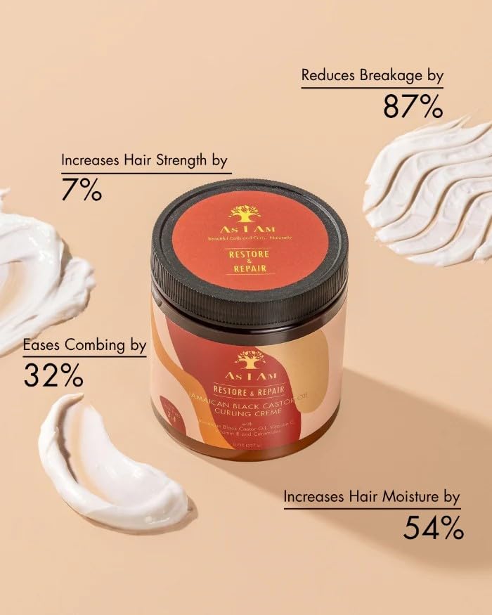 AS I AM Jamaican Black Castor Oil Curling Creme Beauty & Personal Care As I Am