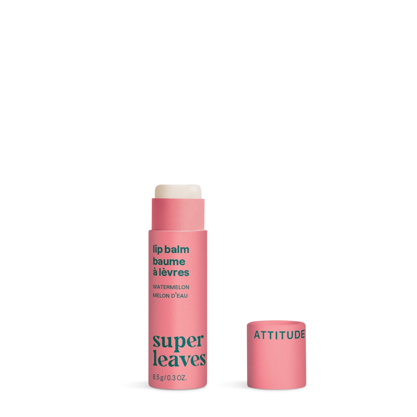 ATTITUDE Lip Balm, Natural Origin, Nourishes & Protects, Shea Butter, Coconut & Castor Oils, EWG Verified, For Dry Lips, Men and Women, Vegan Beauty and Personal Care BIO SPECTRA ATTITUDE