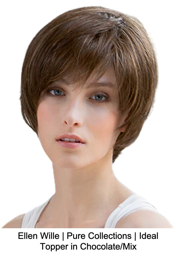IDEAL Human Hair Top Piece by Ellen Wille, 5PC Bundle: Top Piece, 4oz Mara Ray ProSmooth Shampoo, Conditioner, The One Leave In Hair Mask, and 19 Page Beauty & Personal Care Belle of Hope Mara Ray