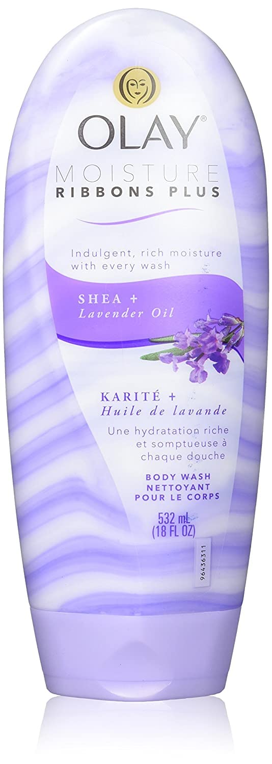 OLAY Moisture Ribbons Plus, Shea Plus Lavender Oil 18 oz Beauty & Personal Care Olay