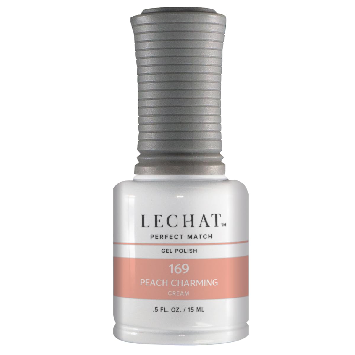 LeChat Perfect Match Gel Polish, Peach Charming, 0.5 Ounce (PMS169)