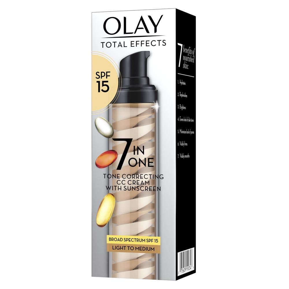 Olay Total Effects Tone Correcting CC Cream SPF 15, 1.7 fl oz Beauty & Personal Care Olay