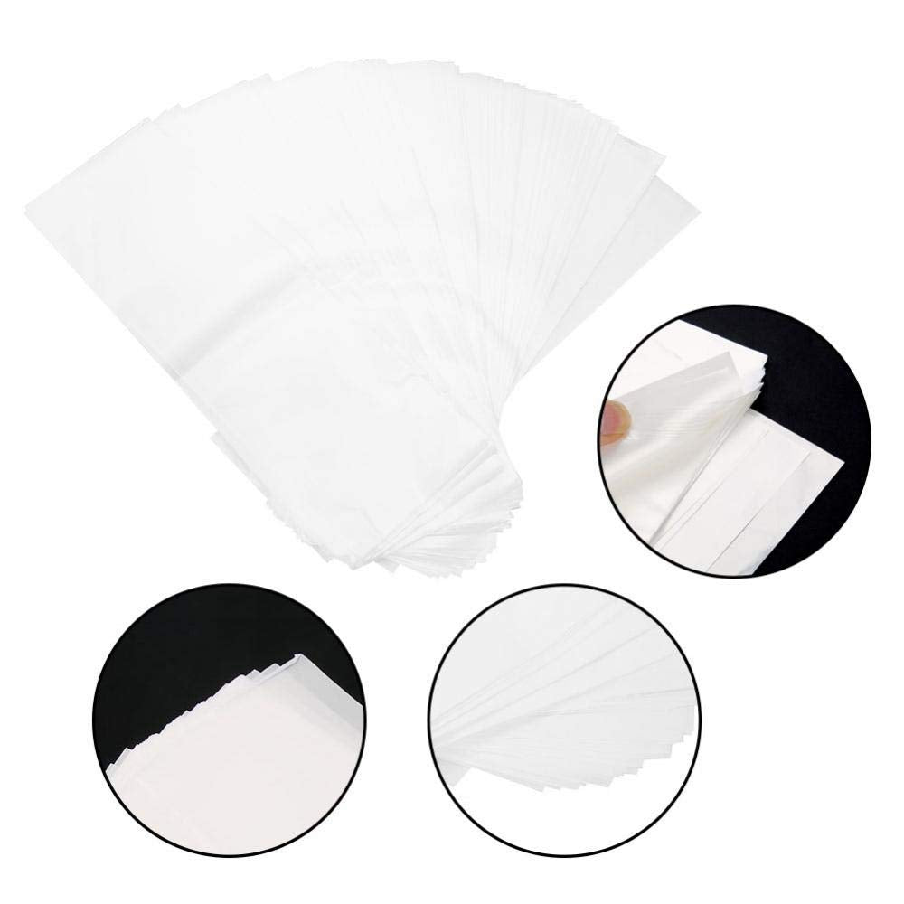 Rotekt 100pcs/pack Professional Salon Hair Dye Paper, Recycleable Dyeing Color Highlight Paper Hair Wraps Hair Tint Paper for Barber Hair Stylists Beauty & Personal Care Rotekt