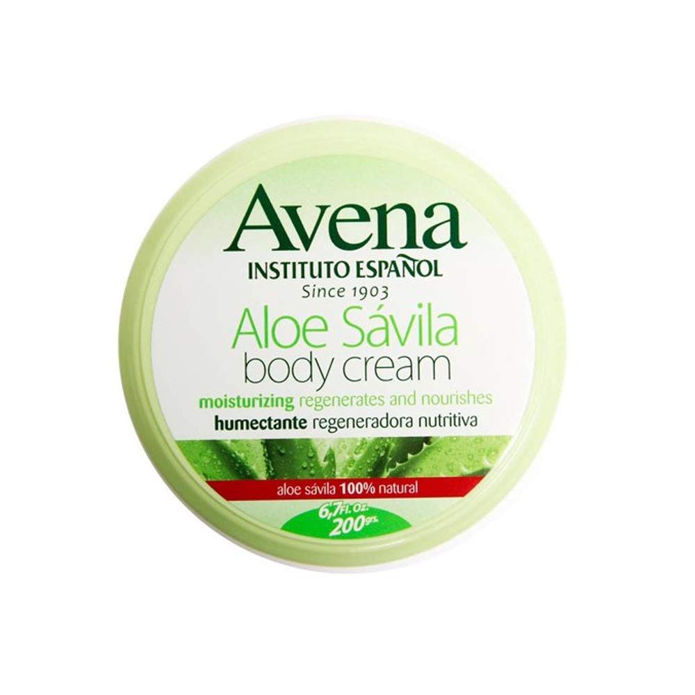 Avena Aloe Savila Body Cream.. Moisturizing, Regenerates, Nourishing. 6.7 oz... amtc by Instituto Espanol Beauty & Personal Care Instituto Español