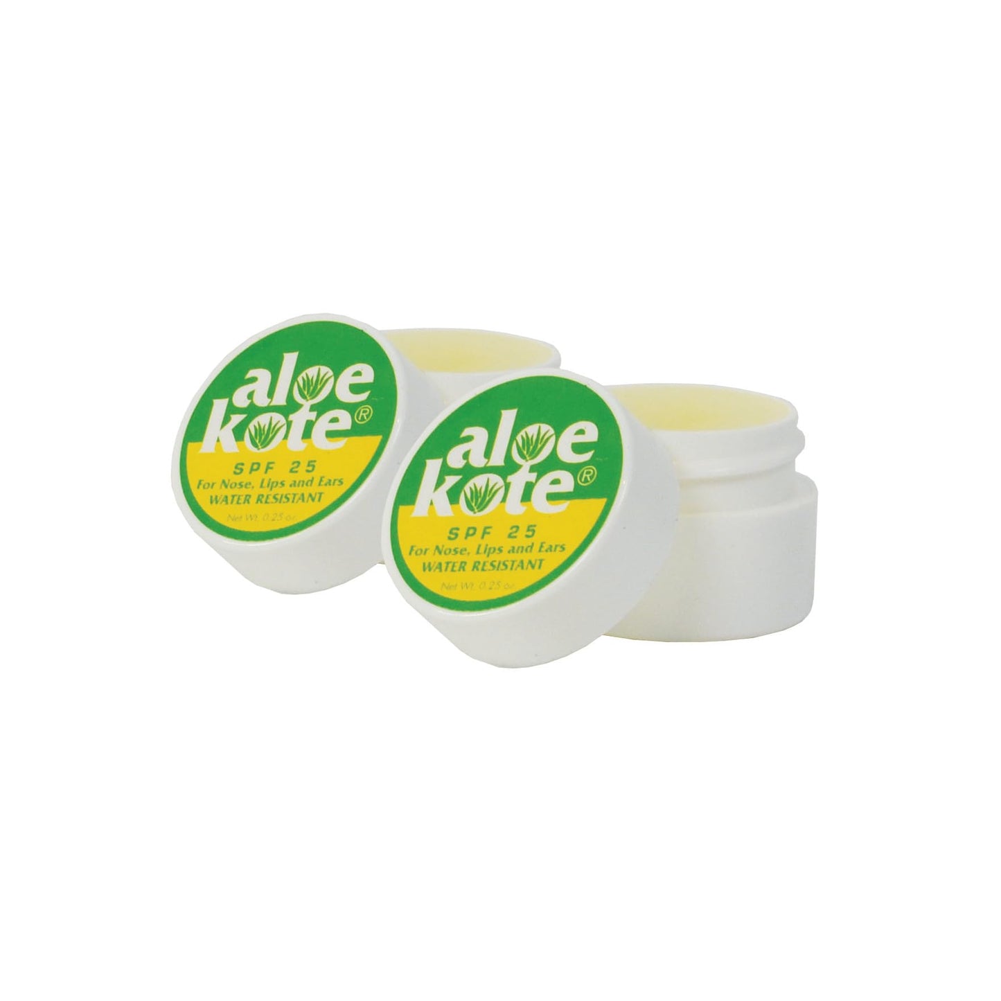 Aloe Kote SPF 25 Lip Balm Aloe Vera & Moisturizing Oils - Alcohol-Free, Hydrating, Healing, & Protecting - Aloe Up Lip Balm Sun Protection for Dry Beauty and Personal Care ALOE UP