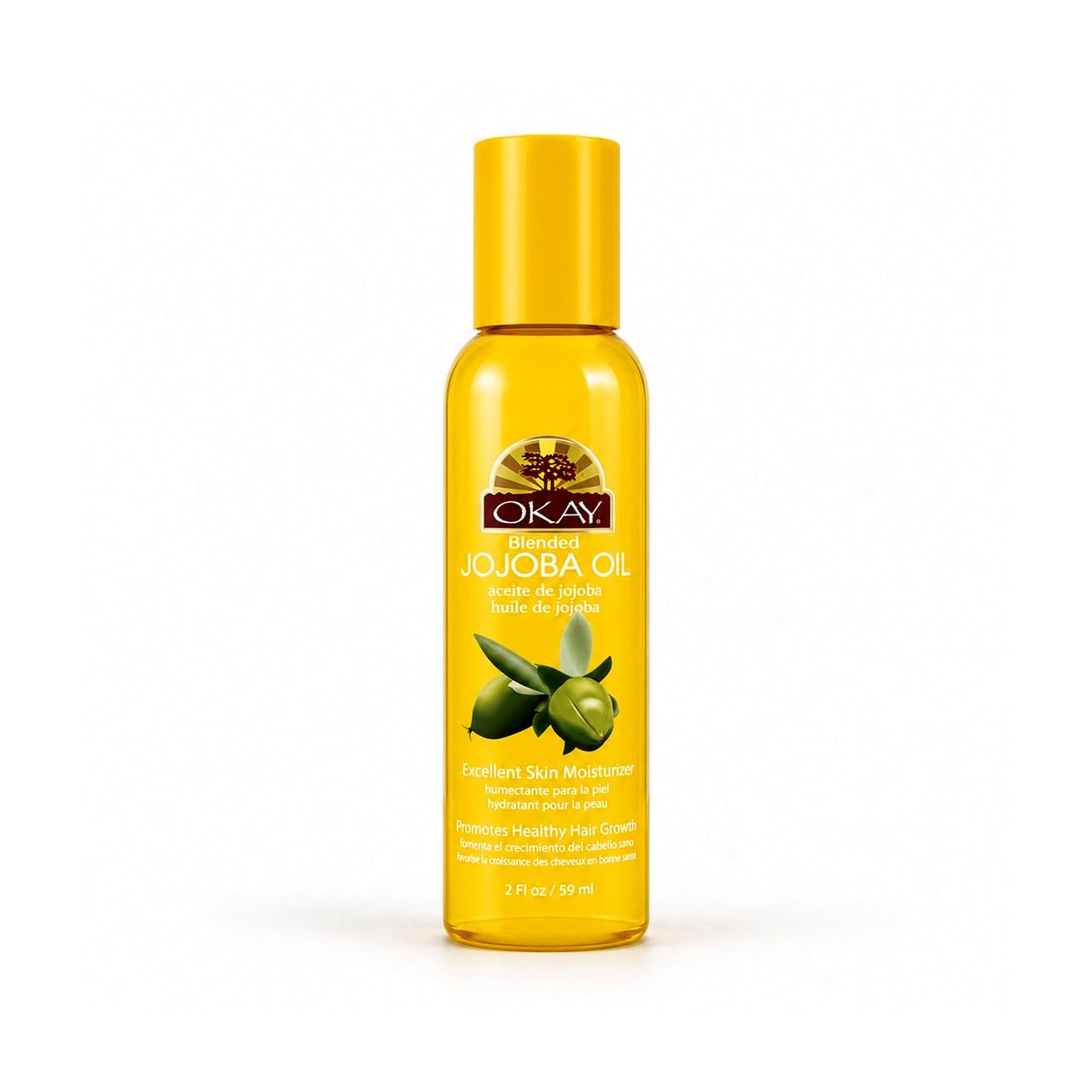 Okay Jojoba Oil for Skin and Hair, 2 Ounce (OKAY-JOJO2) Beauty & Personal Care OKAY